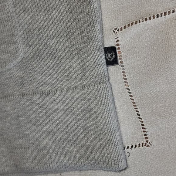 Chaps Grandpa Full Buttoned Collared Pocketed Long Sleeve Sz. L Sweater Cardigan - Picture 8 of 14